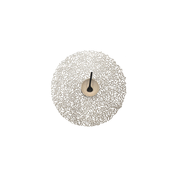 פלייסמט Petal Round Gunmetal