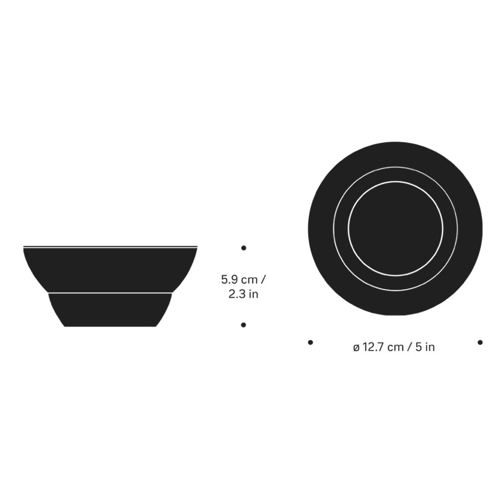 סט 2 קערות Bowl White