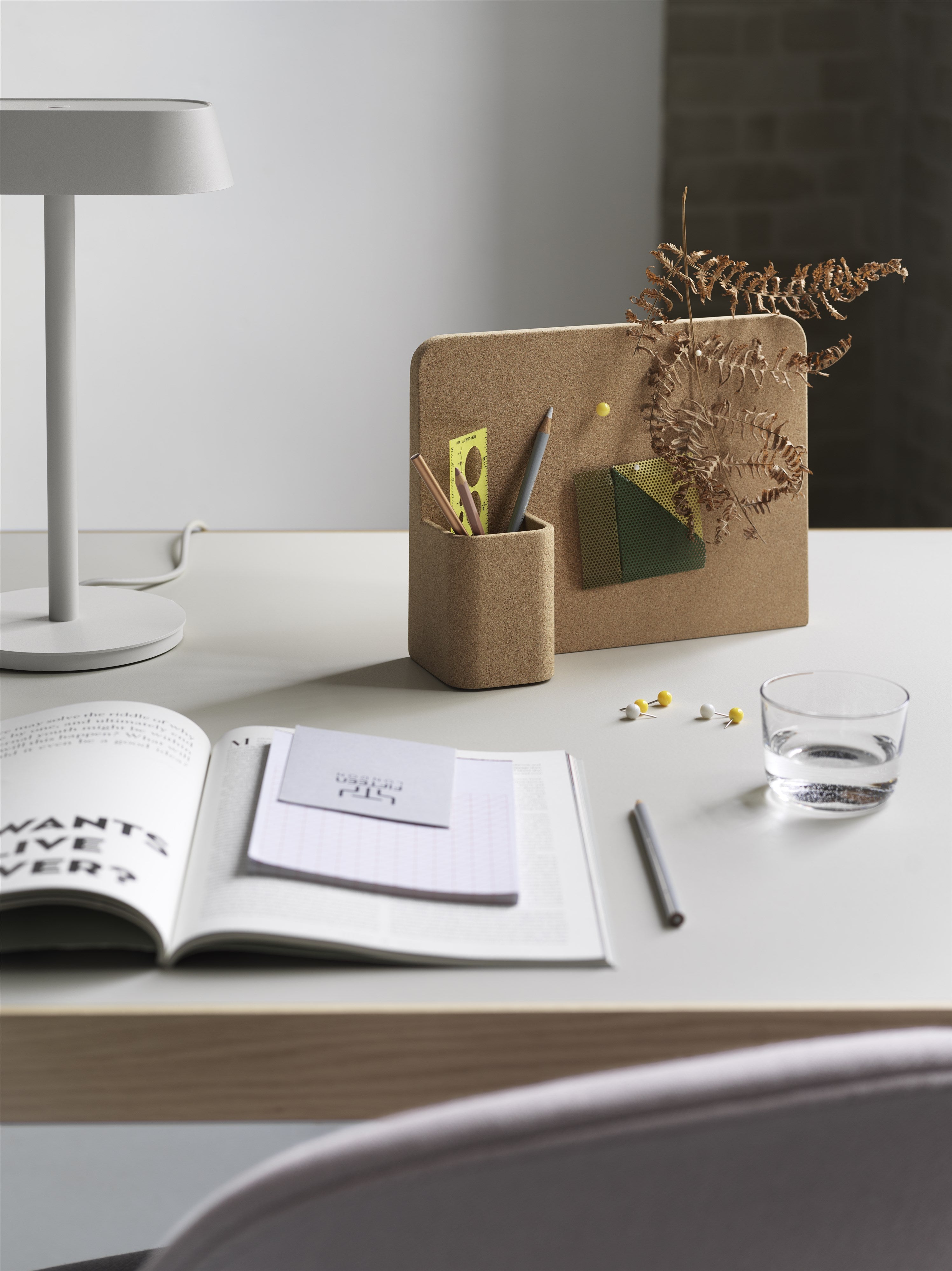 לוח נעיצה ואחסון Story Pinboard Cork