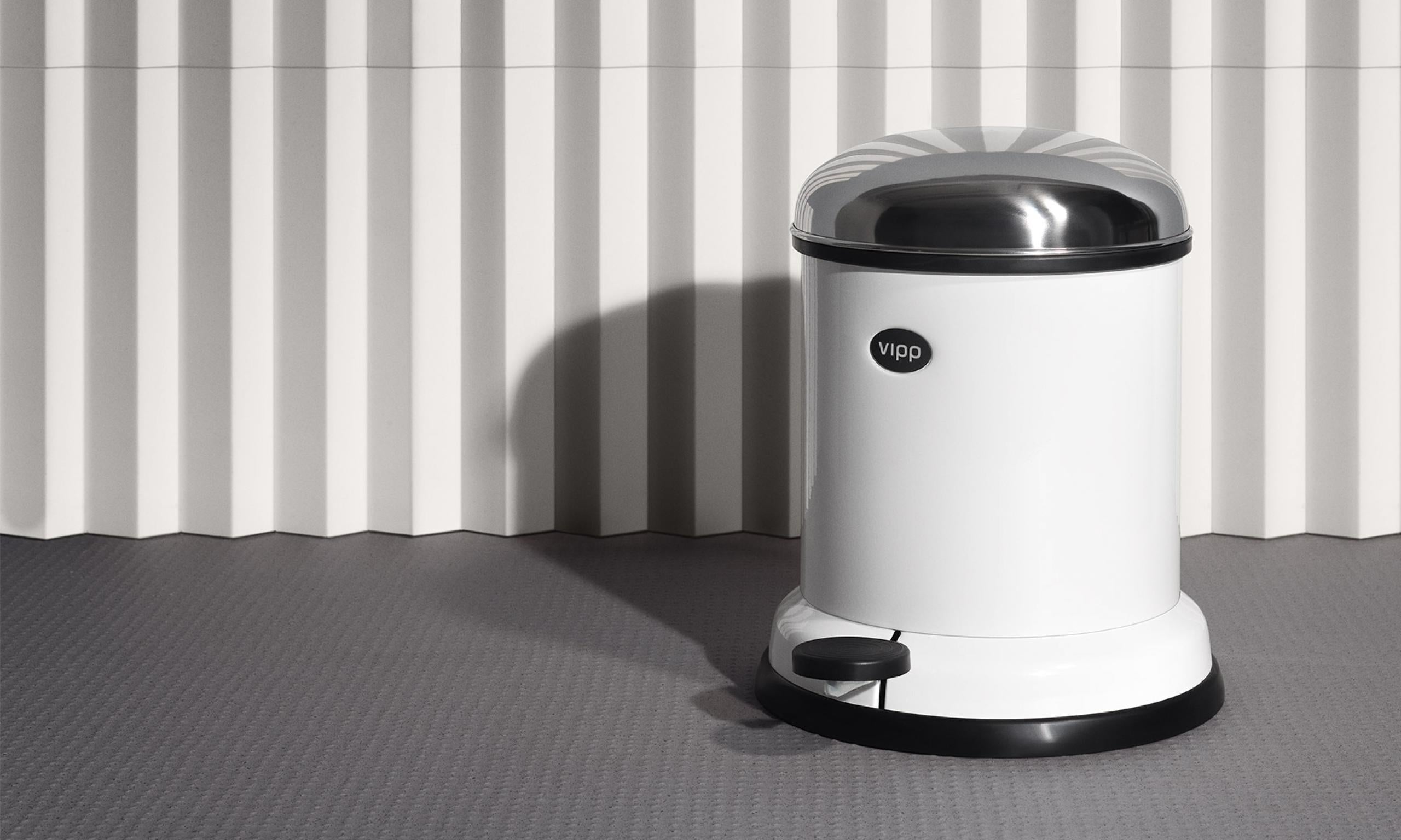 פח Pedal bin 4 L / 1 gal White