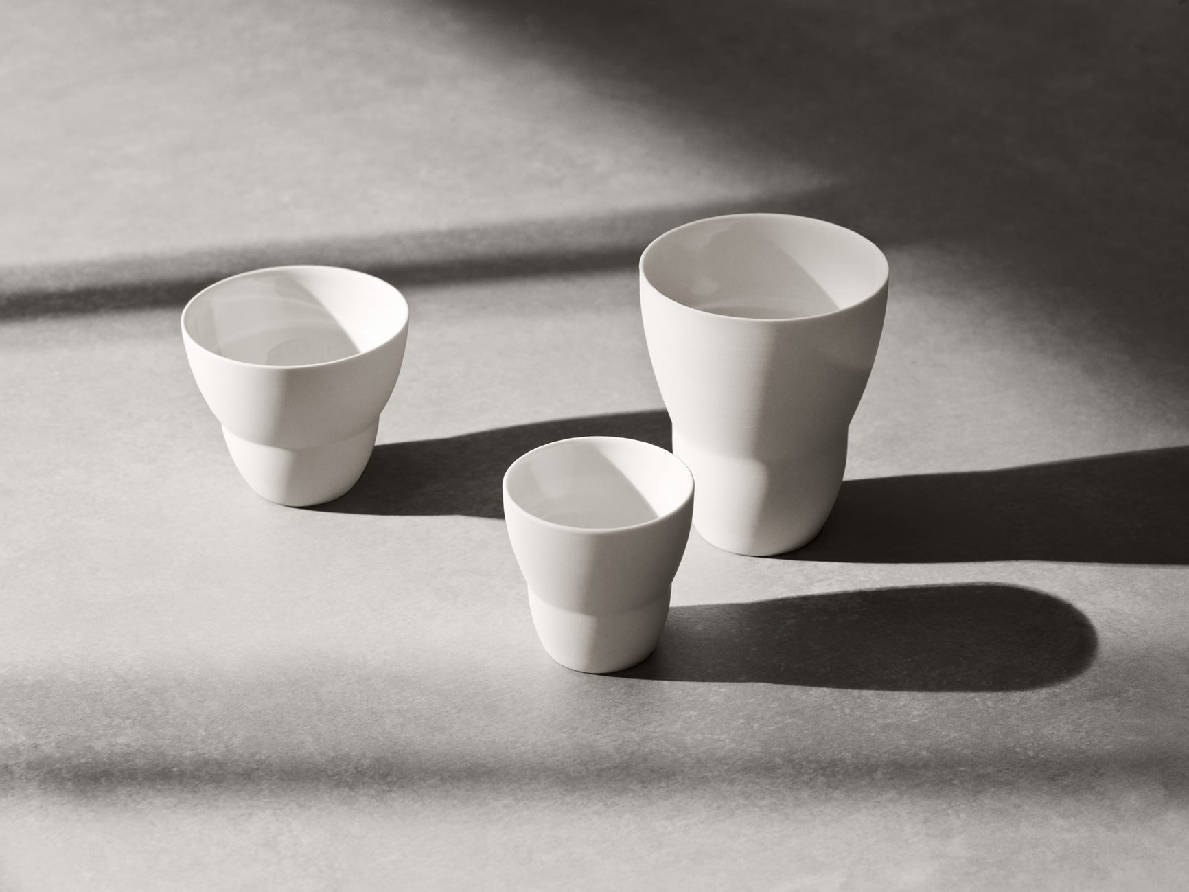 סט 2 ספלי תה Tea Cup White
