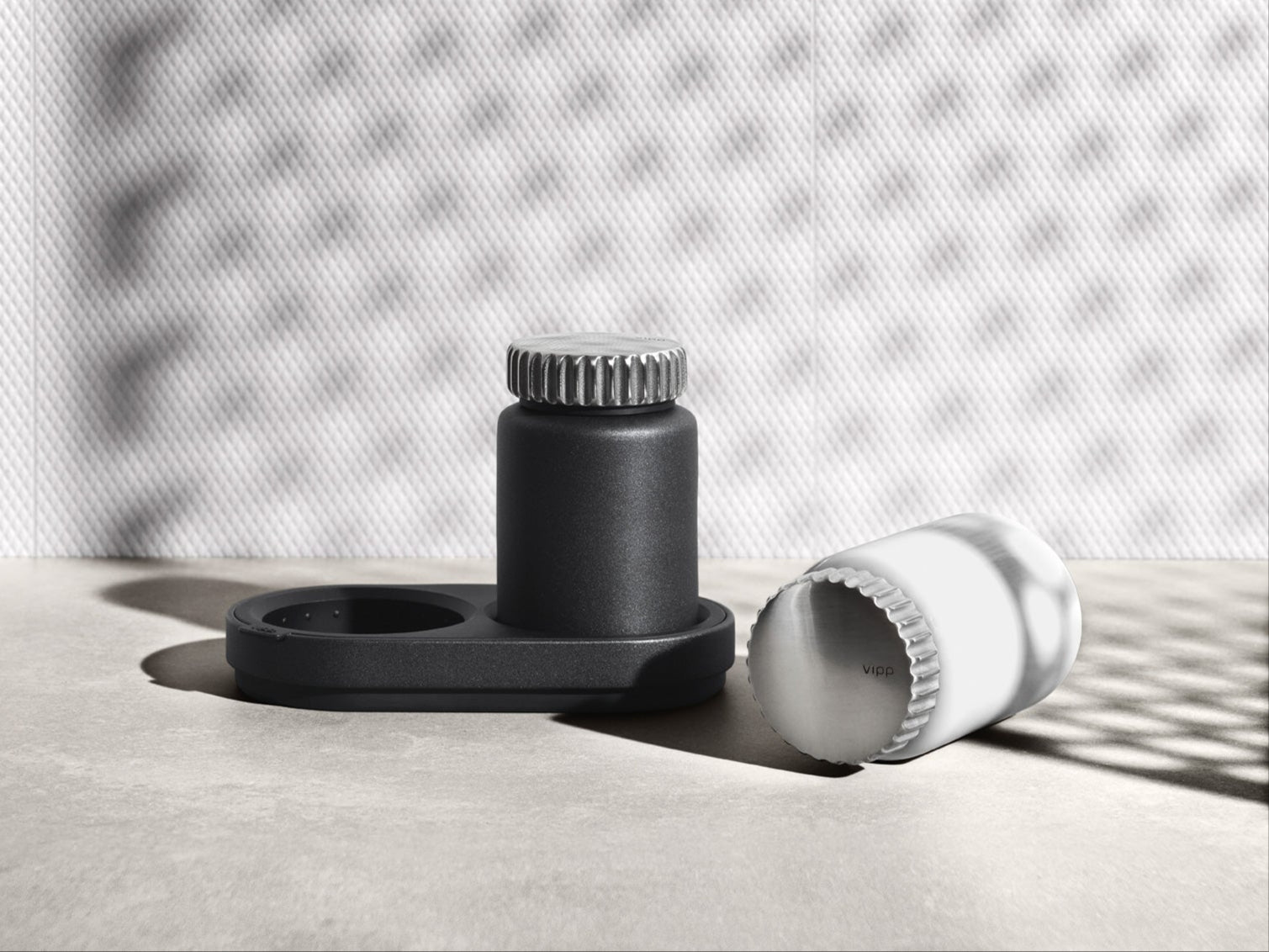 סט מלח/פלפל Salt and pepper black/white