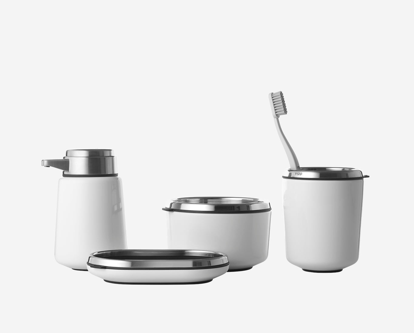מעמד מברשת שיניים Toothbrush holder White